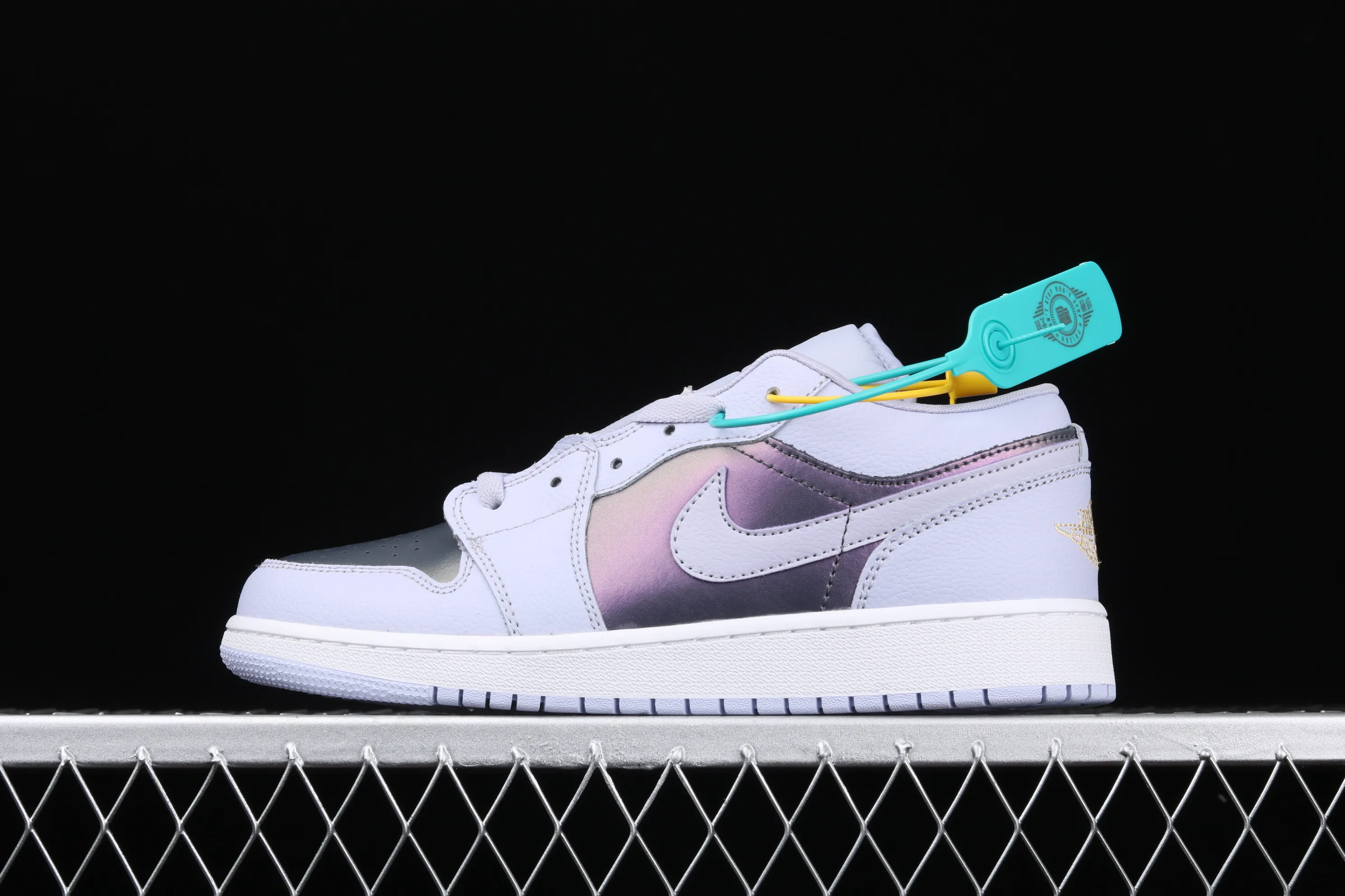 All categories Air Jordan Jordan series basketball shoes Air Jordan 1 Low Air Jordan 1 Low GS AJ1 Joe 1 electric purple low-top women's basketball shoes 554723-505